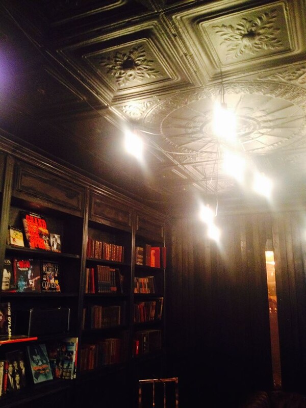 Ambiance Bibliothèque TinTiles -Plaque Victorienne