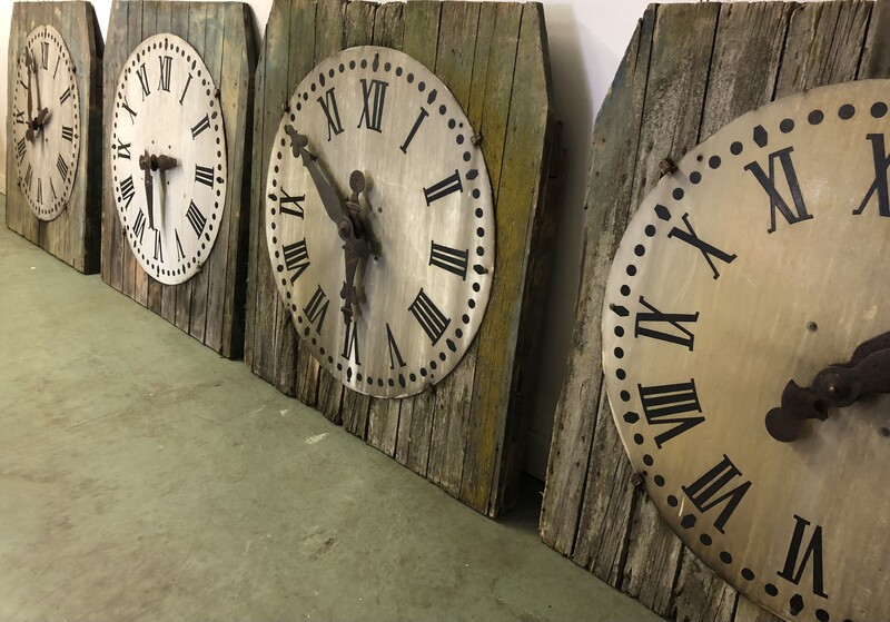 Anciens cadrans horloge église
