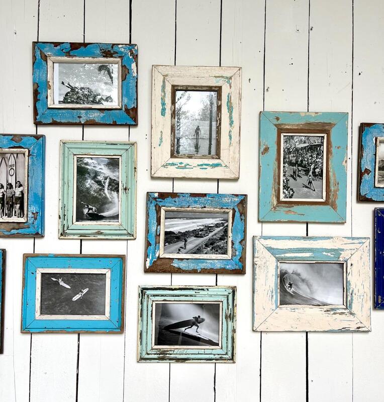 Cadres en photos en bois , patine d’origine format photo 30x20 