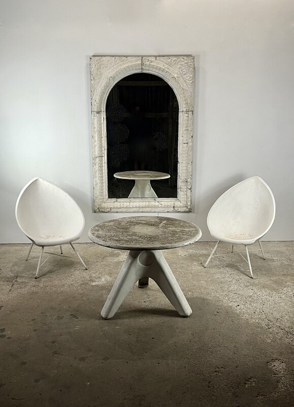 Willy Guhl Chairs Fibrociment  Egg Chair fauteuil chaise mobilier 